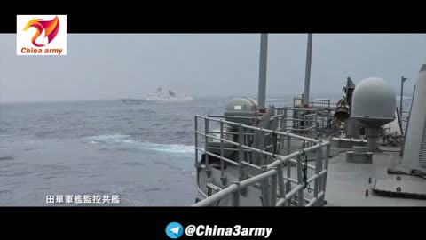 Video observation of PLA Navy and Air Force actions from the Taiwanese side