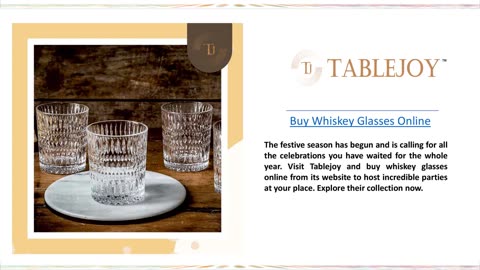 Buy Whiskey Glasses Online