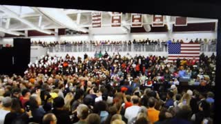 OBAMA AT BIDEN RALLY