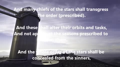 "Through the Looking Glass" The Bible/Enoch on the wandering stars ...
