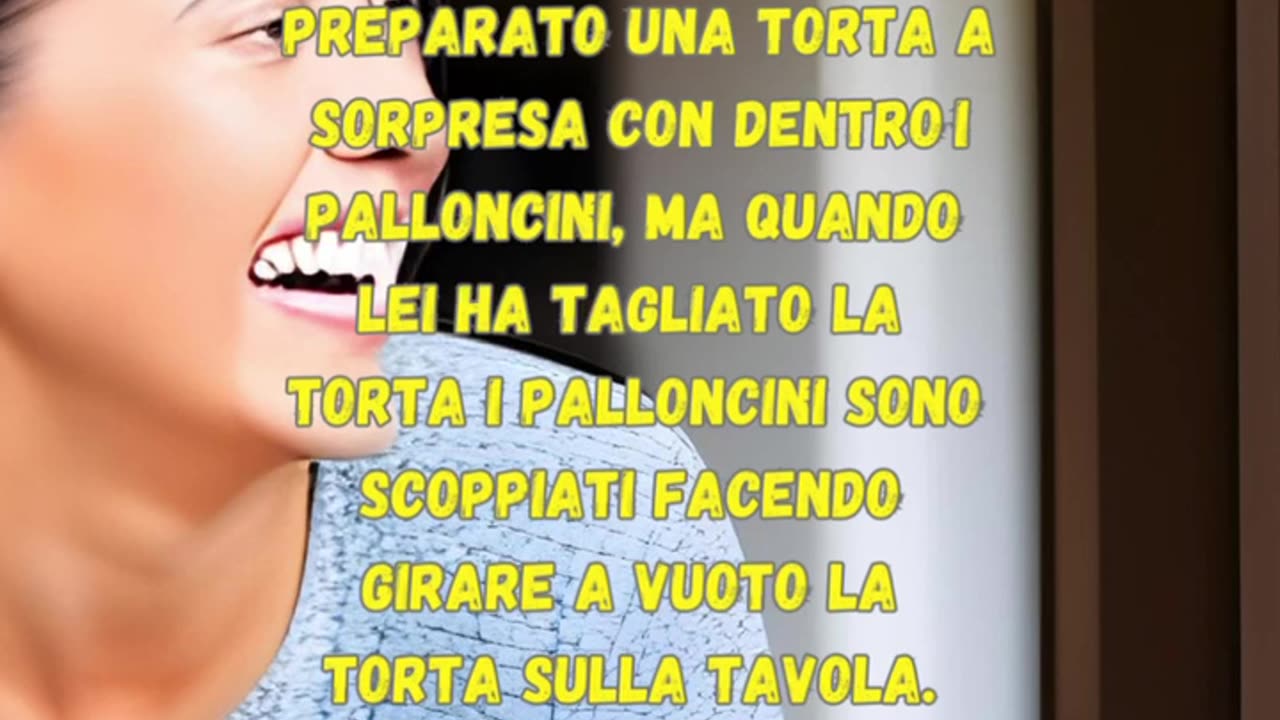 Una sorpresa alla mia amica