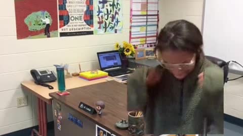 Teacher having mental breakdown talking about their marriages
