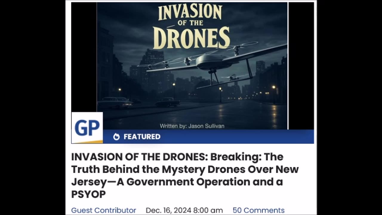 Invasion of the drones