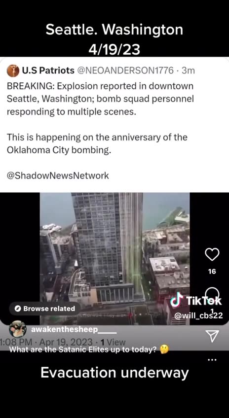 Explosion in Seattle