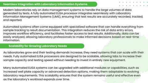 The Future of Laboratory Testing with Fully Automated ELISA Processors