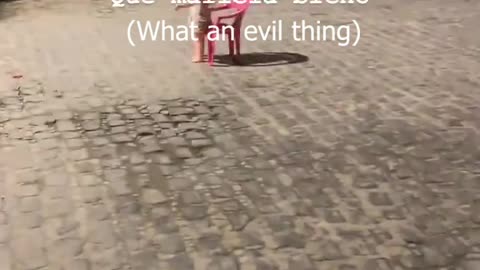 Unsettling Doll Stands in Crossroads