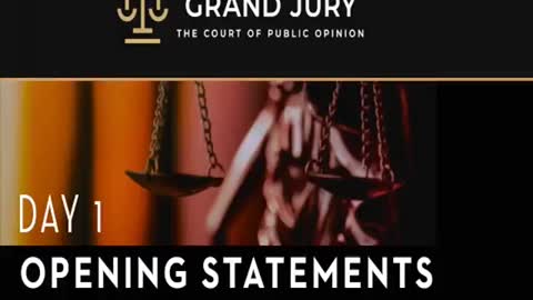 HEY...YOU WANT THE TRUTH? HERE IT IS !! GRAND JURY TRIAL BEGINS INTO CRIMES AGAINST HUMANITY - DAY 1