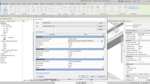 REVIT STRUCTURE 2022 LESSON 16 - CREATING CUSTOM STEEL TRUSS