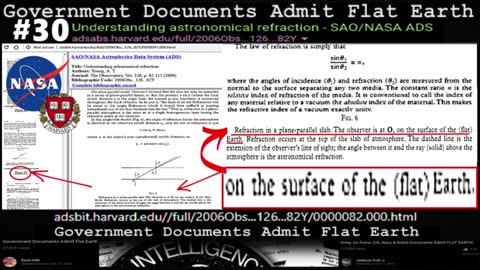 35 Government Documents Admit Flat Earth NASA ARMY FAA AIR FORCE CIA
