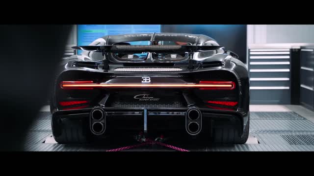 BUGATTI Chiron Super Sport – Producing 1,618 PS on the Dynamometer