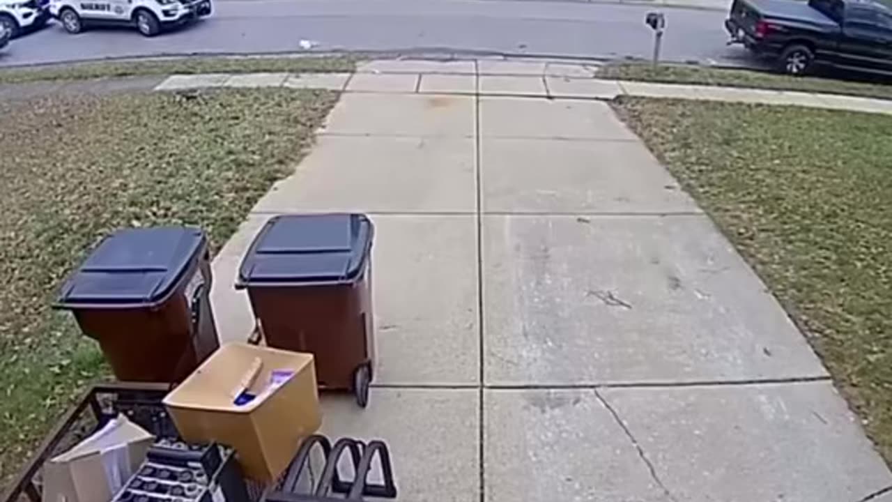 Kid accidentally swats himself