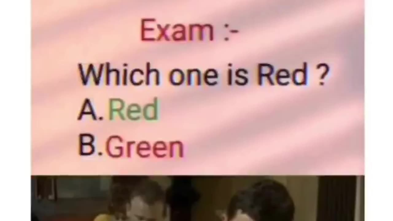 Which one is red? 😂