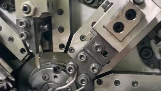 Work of precision machining equipment