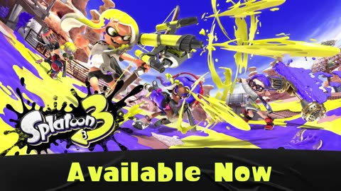 Splatoon 3 - Launch Trailer - Nintendo Switch 1080