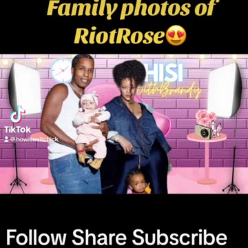 Rihanna & Asap Rocky Share Family Vibe Photos