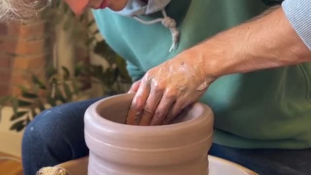 I think ill keep this one #pottery #asmr #satisfying