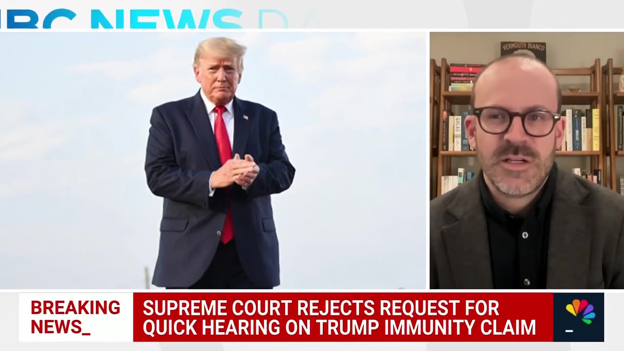 Supreme Court rejects request to immediately hear Trump immunity claim - No Fast Track Jack