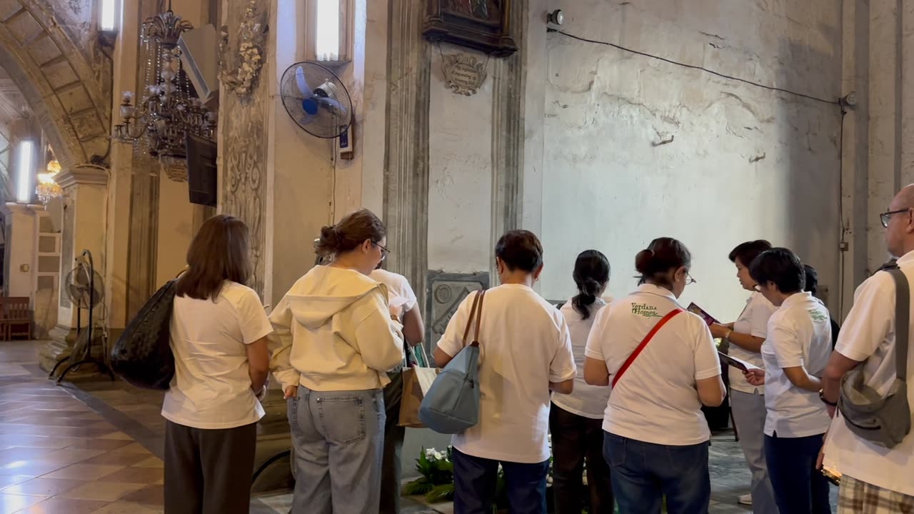 Verdana Homes Pastoral Council 2024 Visita Iglesia Part 2 (San Agustin Church)