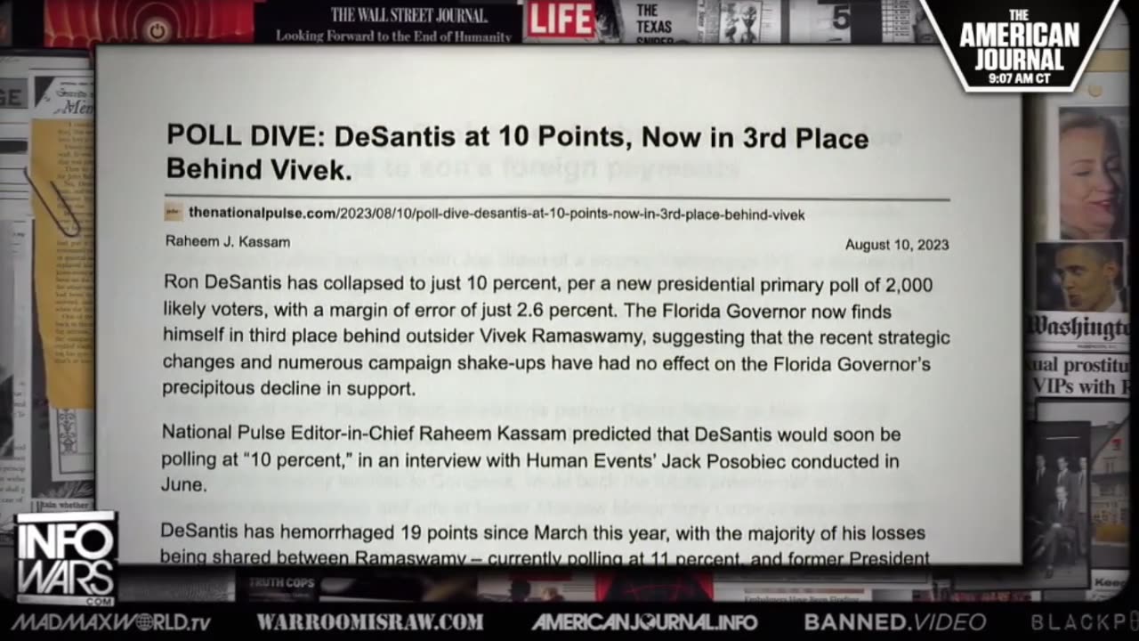 The American Journal in Full HD for August 11, 2023.