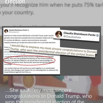 Fact Check: Mexican President DID Acknowledge Trump's Victory In US Election