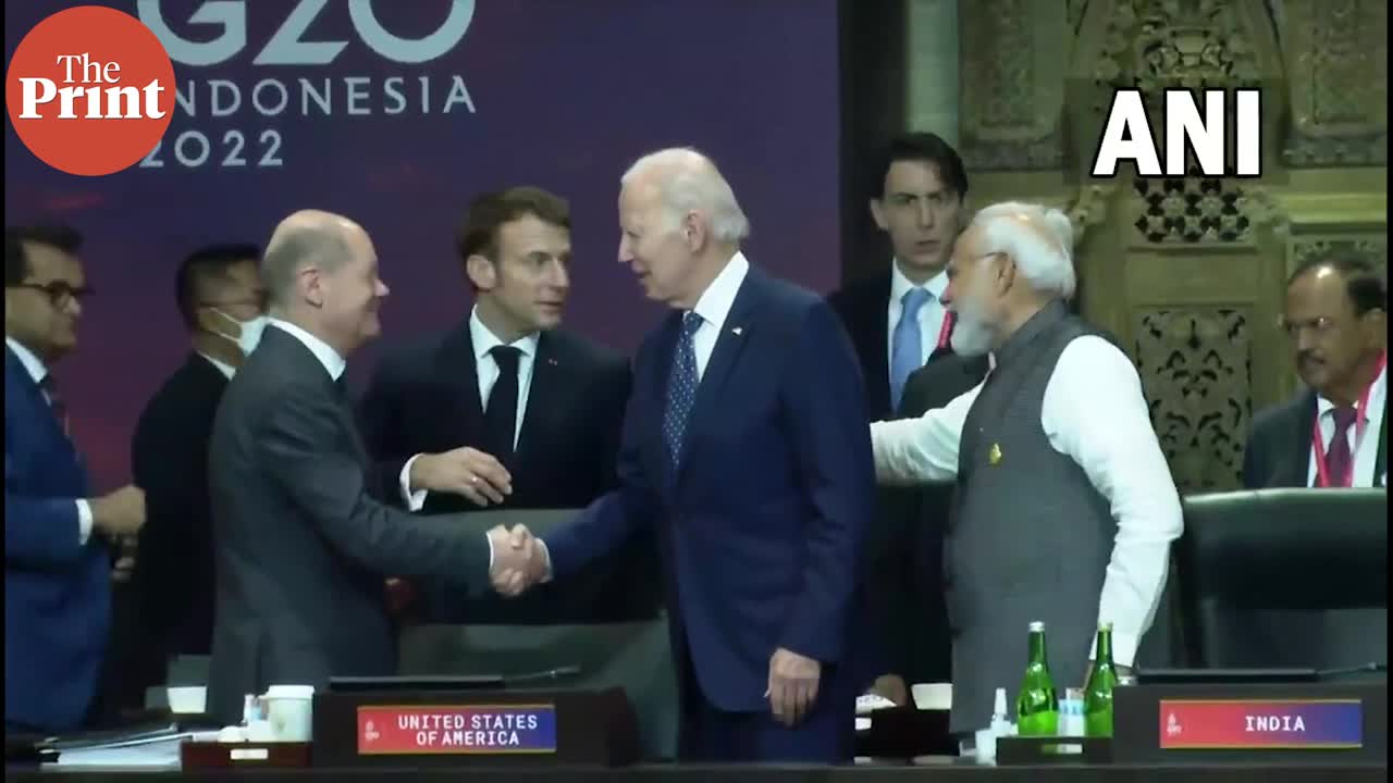 G20 Summit: PM Modi meets US President Joe Biden & French President Emmanuel Macron