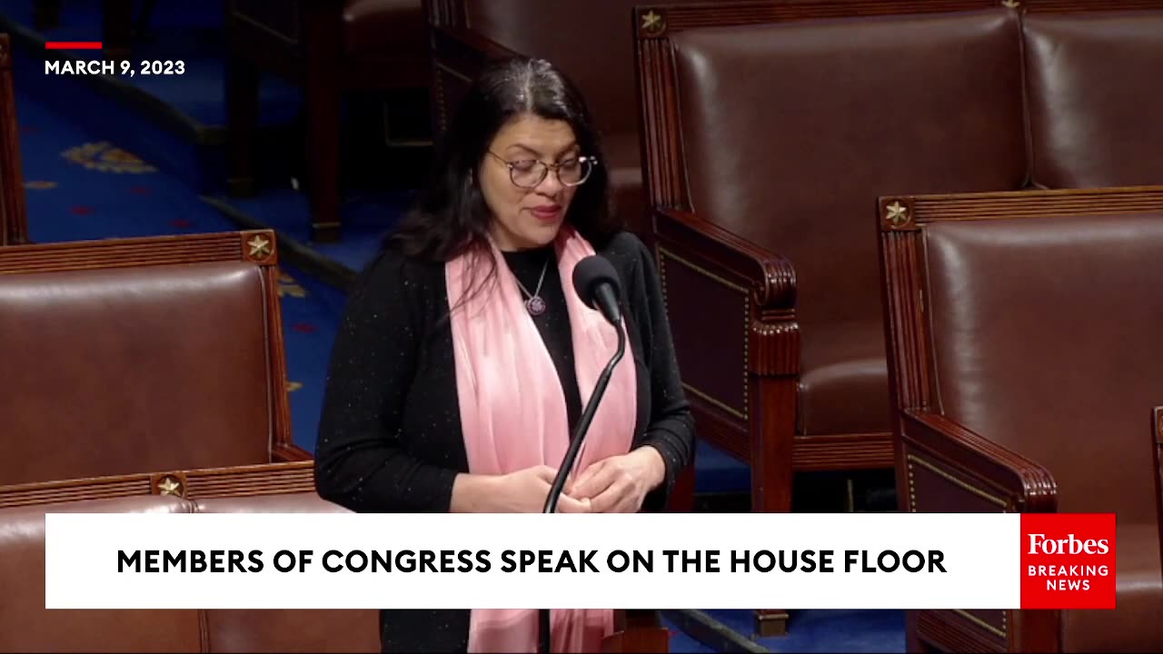 Rashida Tlaib- 'We Must Stop US Participation In This War' In Yemen