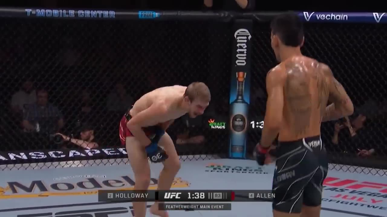 Max Holloway vs. Arnold Allen - HIGHLIGHTS