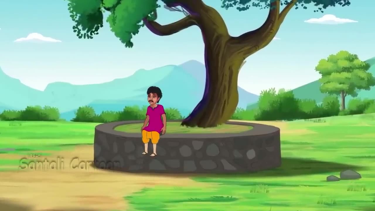 New santali cartoon video