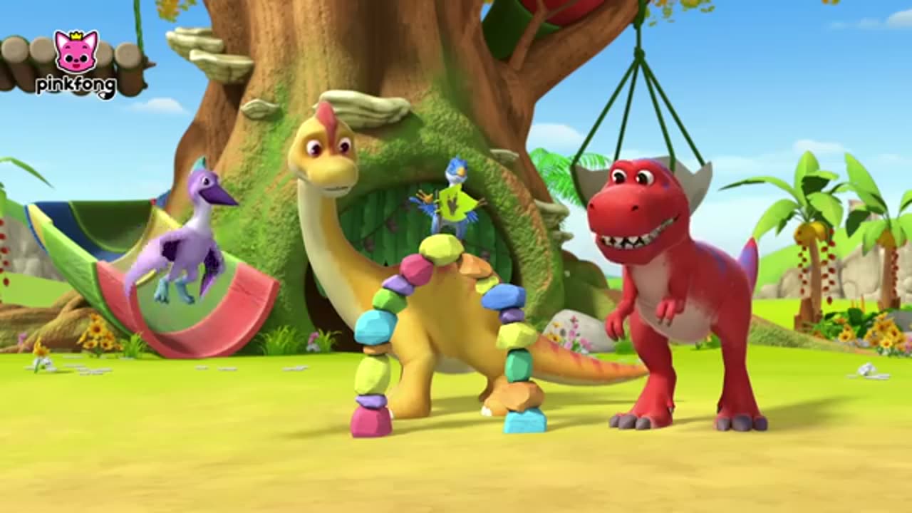 pinkfong little dinosaurs school