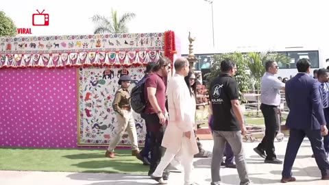 celebrities arrived for pre wedding of ananth ambani