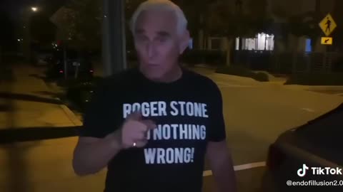 Roger Stone Gives A 2 Word Masterclass In How To Deal With Propagandist Rag Journos