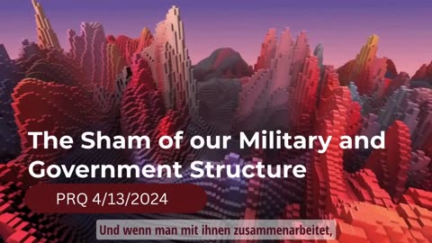 Der Schwindel unserer Militär- und Regierungsstruktur