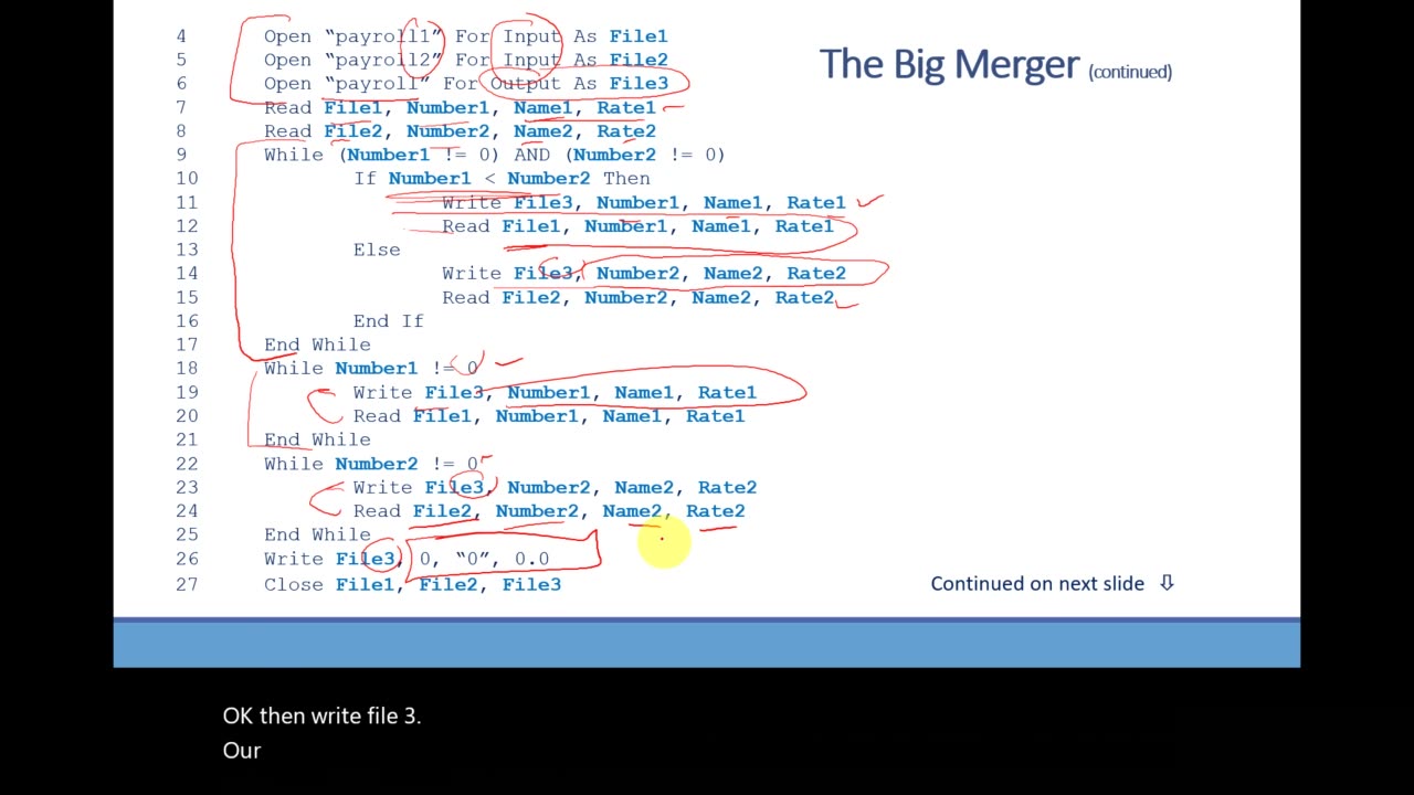 PLD L7 Lec 6 Merging Sequential files