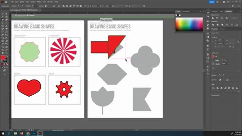 Basic Shapes in Illustrator