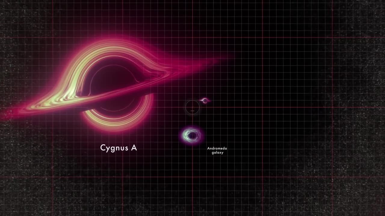 NASA Animation Sizes Up the Biggest Black Holes