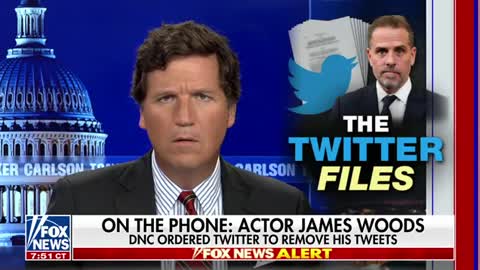 James Woods tells Tucker he plans to sue the DNC, calls on others to join.