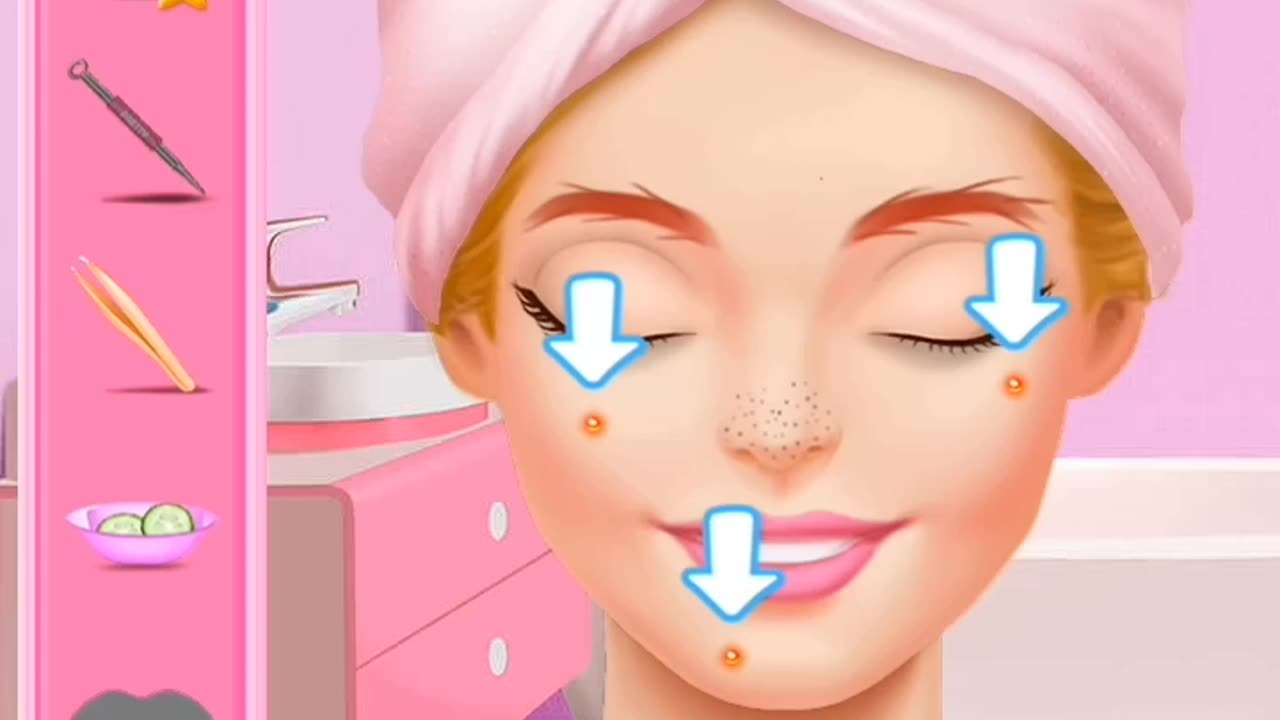 Makeup game video