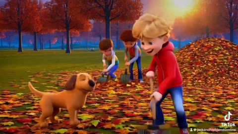 Jack and his friends - A day in autumn