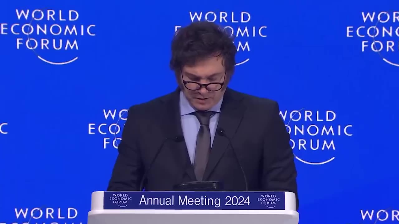 Argentina President Javier Milei slams elites at Davos_ 'the state is the problem'