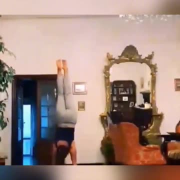 Cat copying Humans beautifully