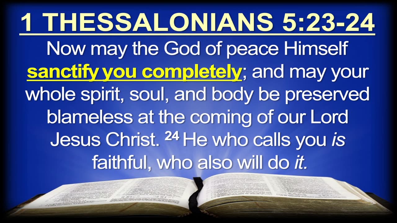 Sanctification Another Test of True and False Teachers! Part 1