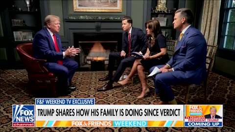 ‘All This Crap’: Donald Trump Tells Fox News Conviction ‘Very Hard’ On Wife, Children