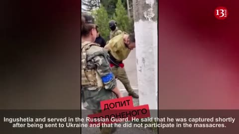 "How did you kill innocent people?" - Captured Russian soldier in front of a Ukrainian woman fighter