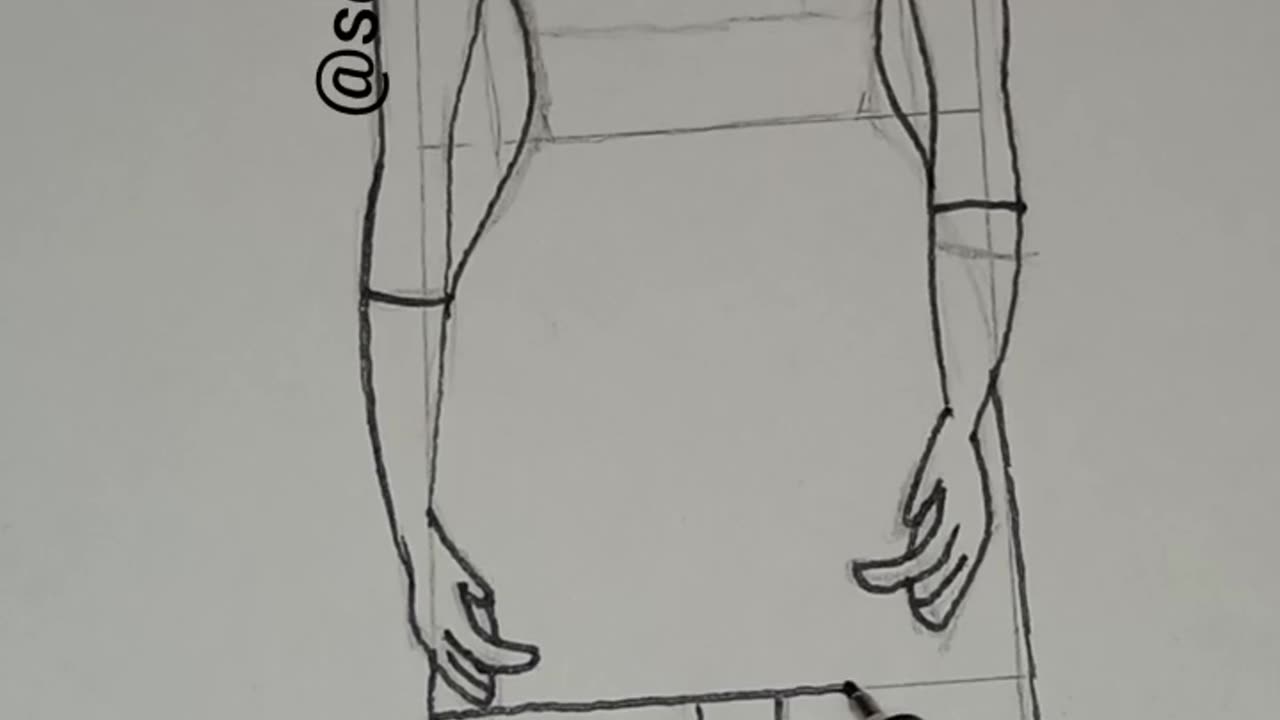 If Dexter Was A Girl Inspired Fashion Illustration Drawing