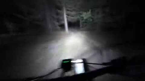 BIKE in forest the night RIDE,,,