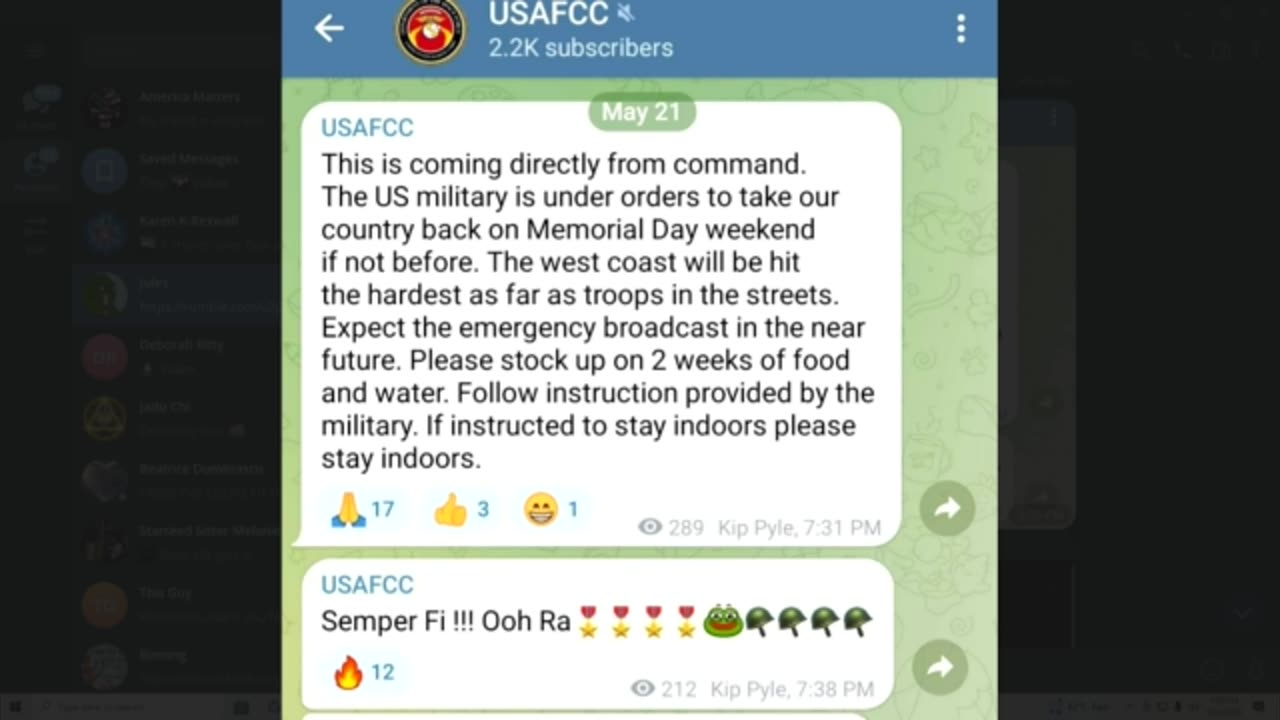 Sarge: Major Military Intel 05/27/23..