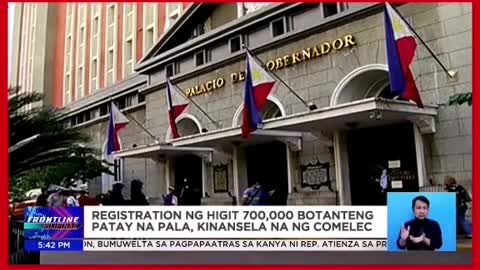 700,000 registered votersna patay na, kinansela ng COMELEC