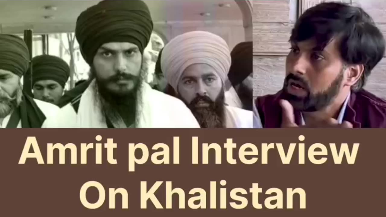Amrit pal Interview on Khalistan #AmritpalSingh #khalistan