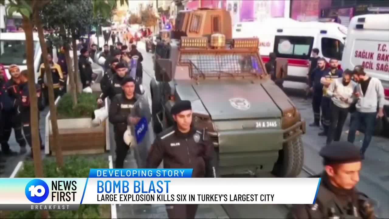 Large Explosion Kills Six In Istanbul, Turkey 10 News First