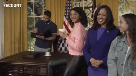 Wax Biden and Kamala with Posers